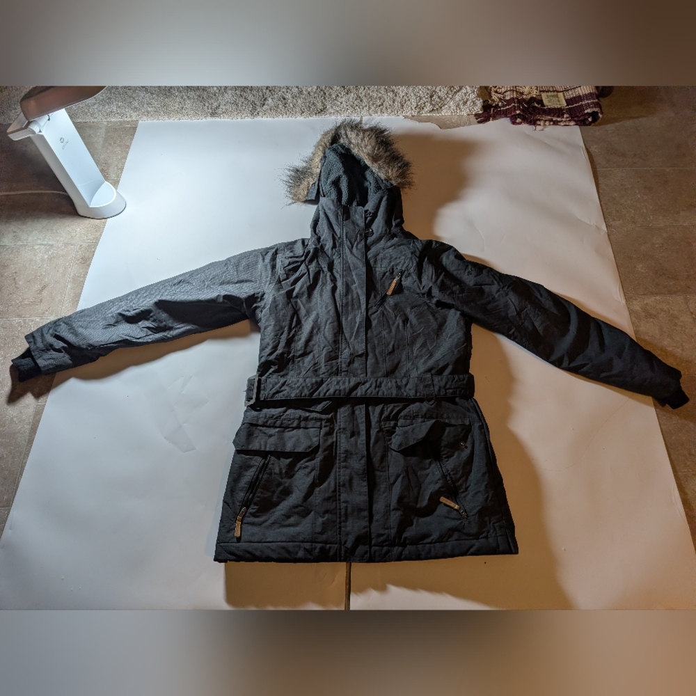 XS Womens Columbia "Beverly Mountain" Mid Omn-Heat Insulated Winter Jacket Coat